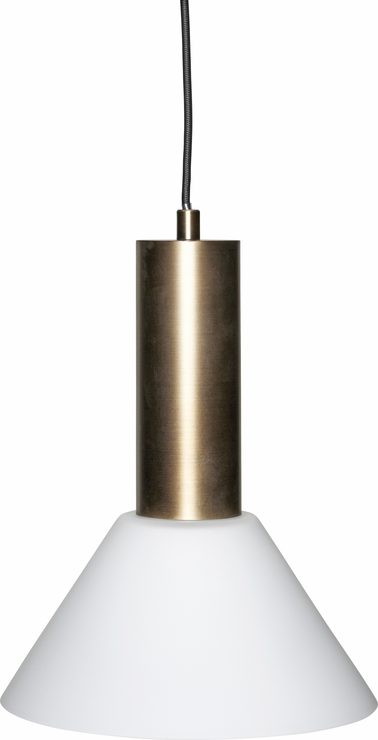 Lampa wisząca Contrast ciemny mosiądz