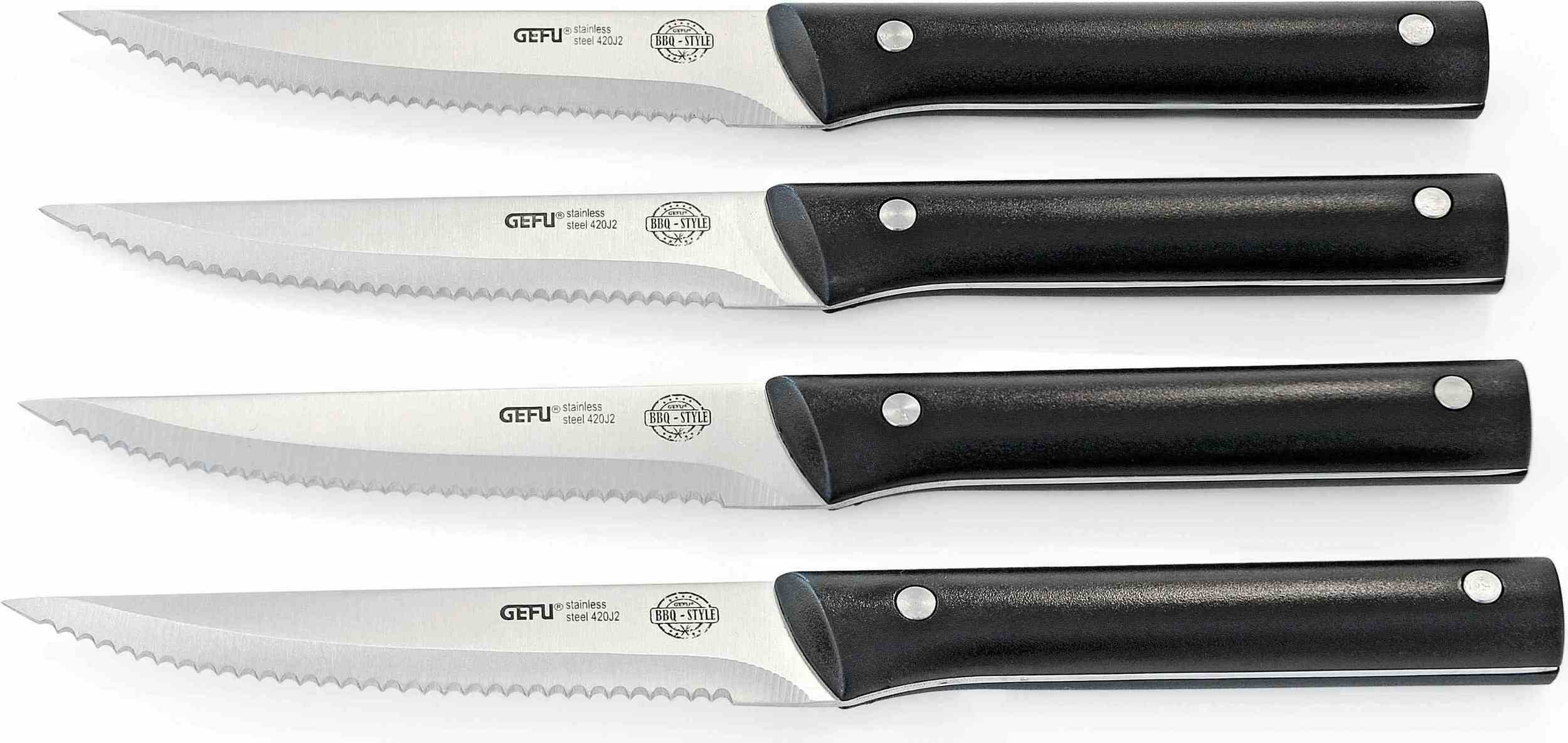 Noże do steków Gefu BBQ 4 szt.