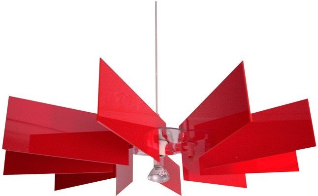 Lampa Al-Verd czerwona