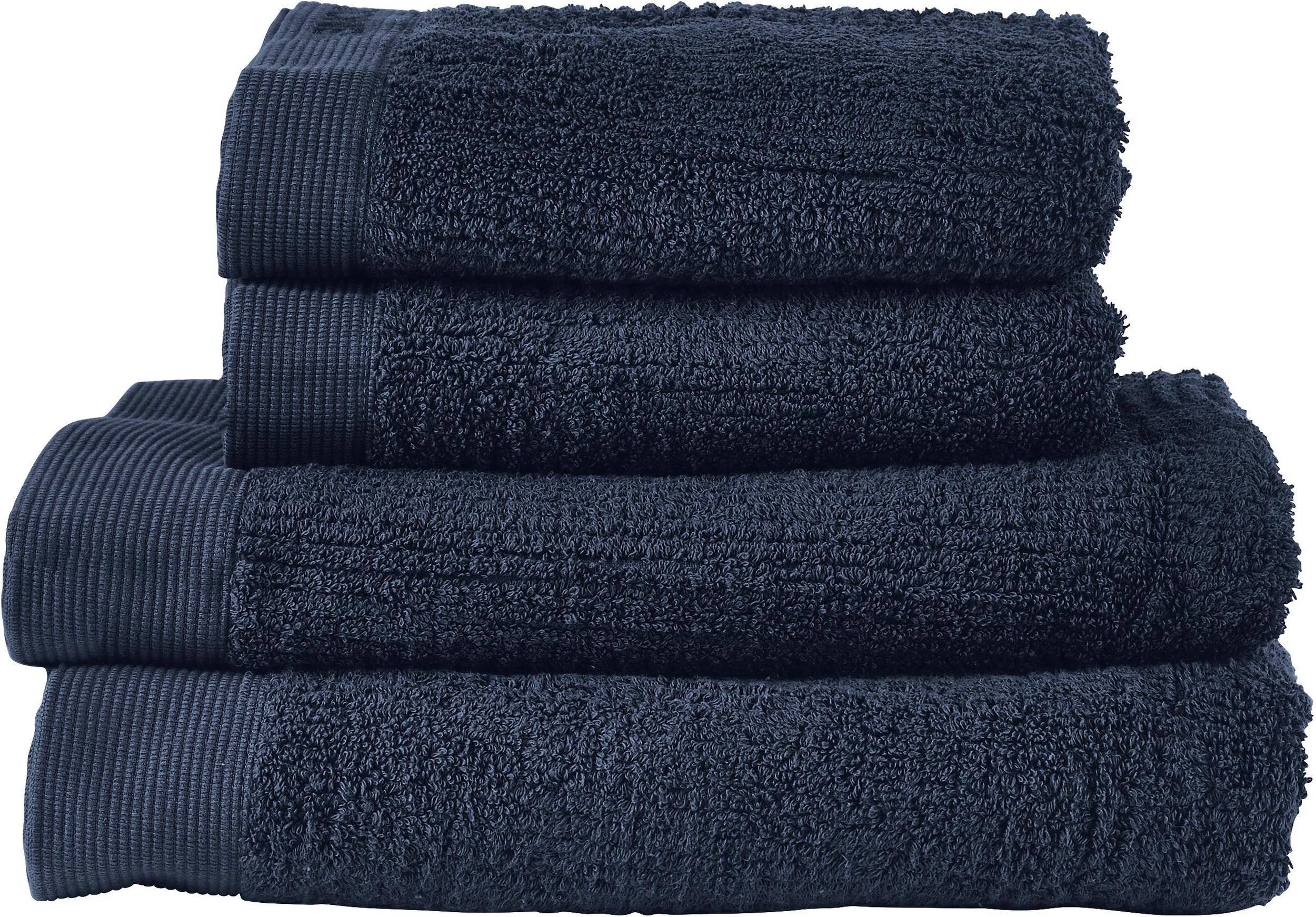 Ręczniki Classic duże granatowe 4 szt.