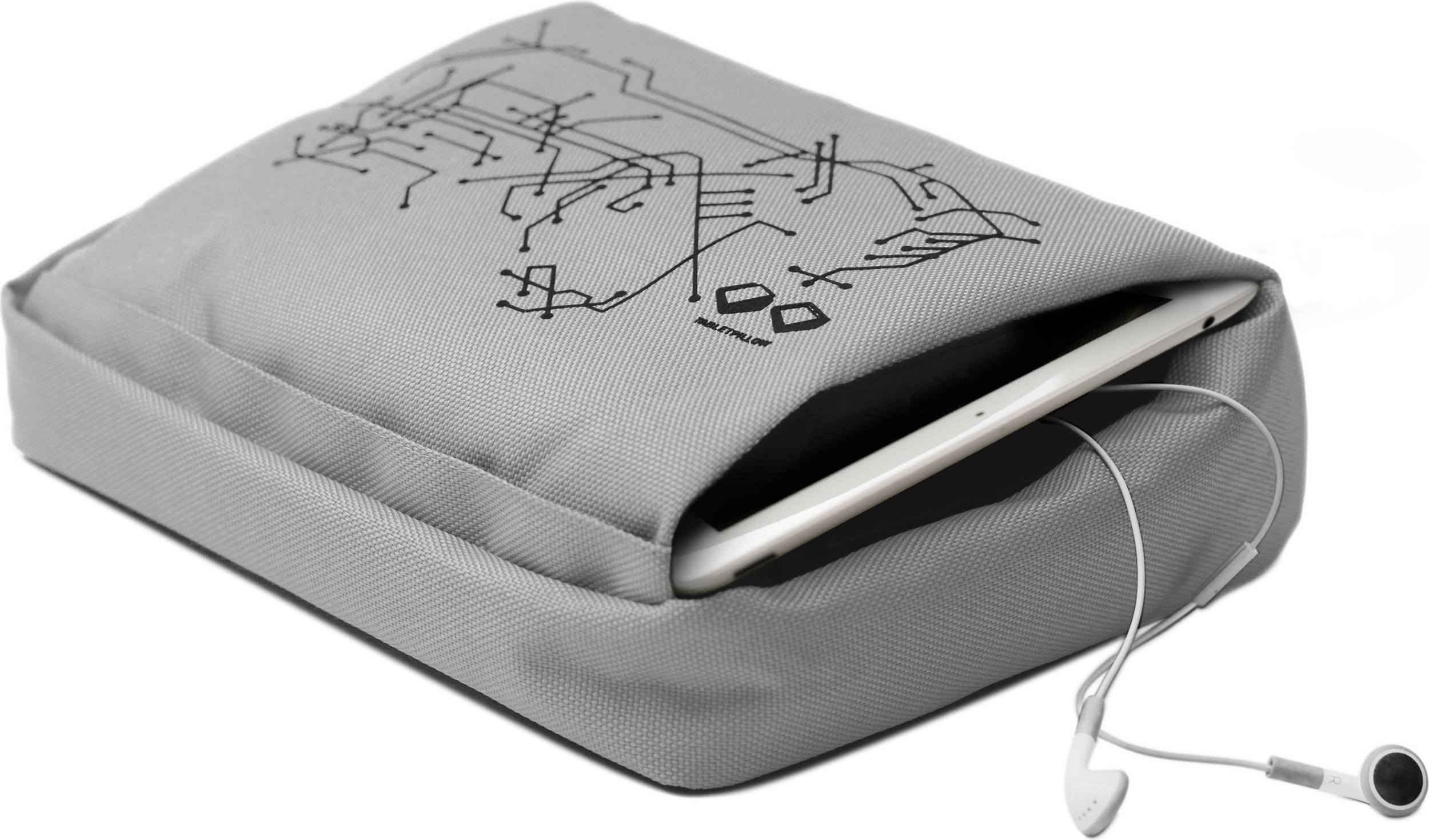 Etui na tablet lub iPad Tabletpillow Hitech 2 szare
