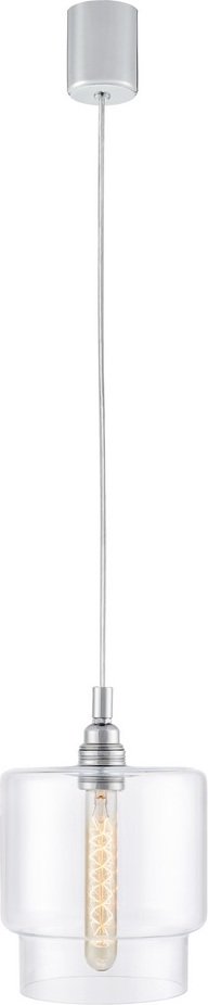 Lampa wisząca Longis IV chrom przewód chrom