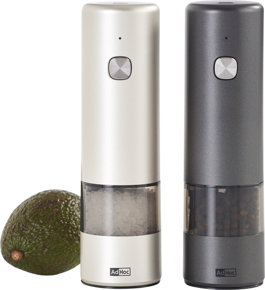 Młynki do soli i pieprzu iMill szare 2 szt.