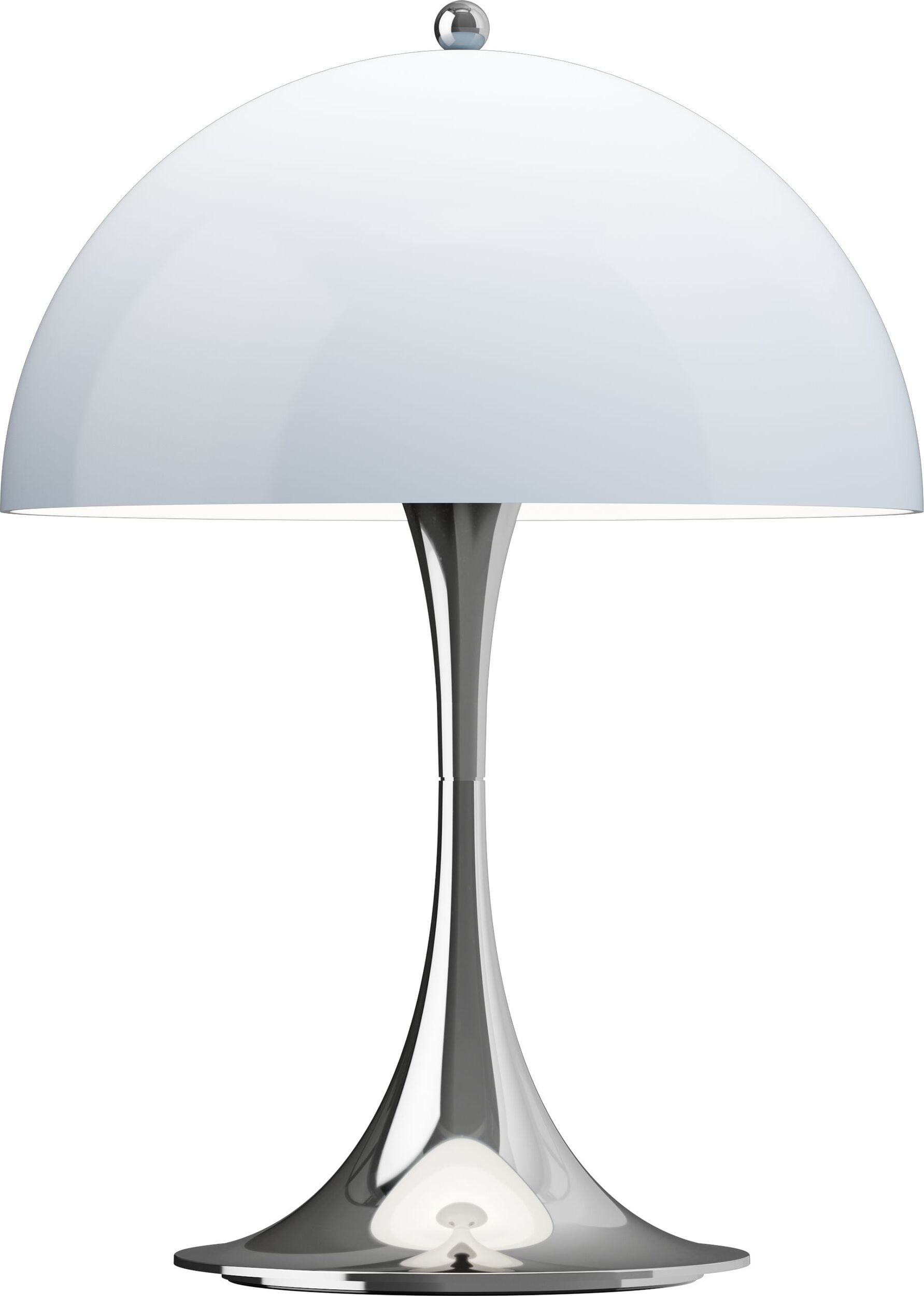 Lampa bezprzewodowa Panthella 250 v3 błękitna chrom