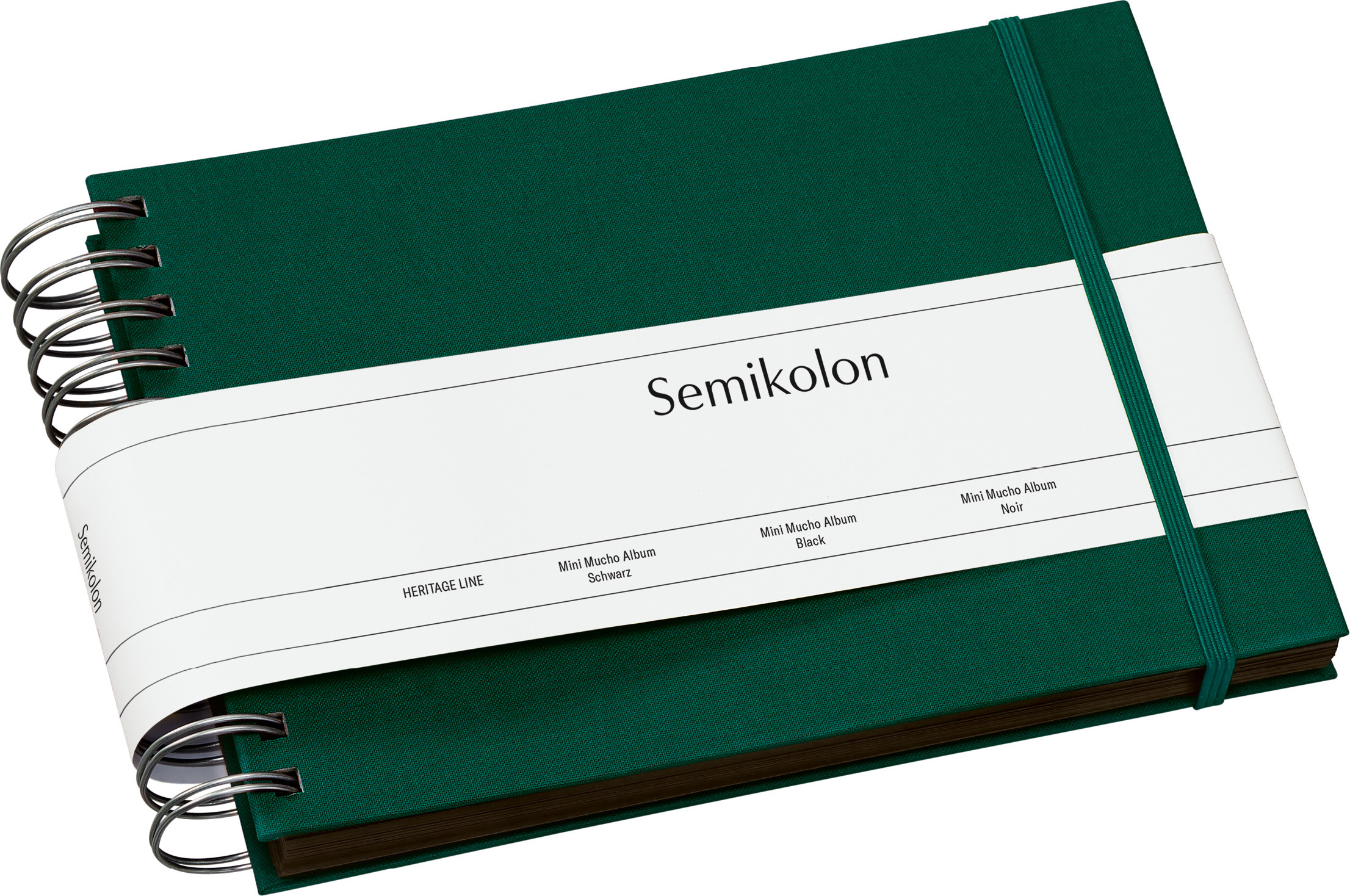 Album na zdjęcia Uni Mini Mucho ciemnozielony z czarnymi kartami