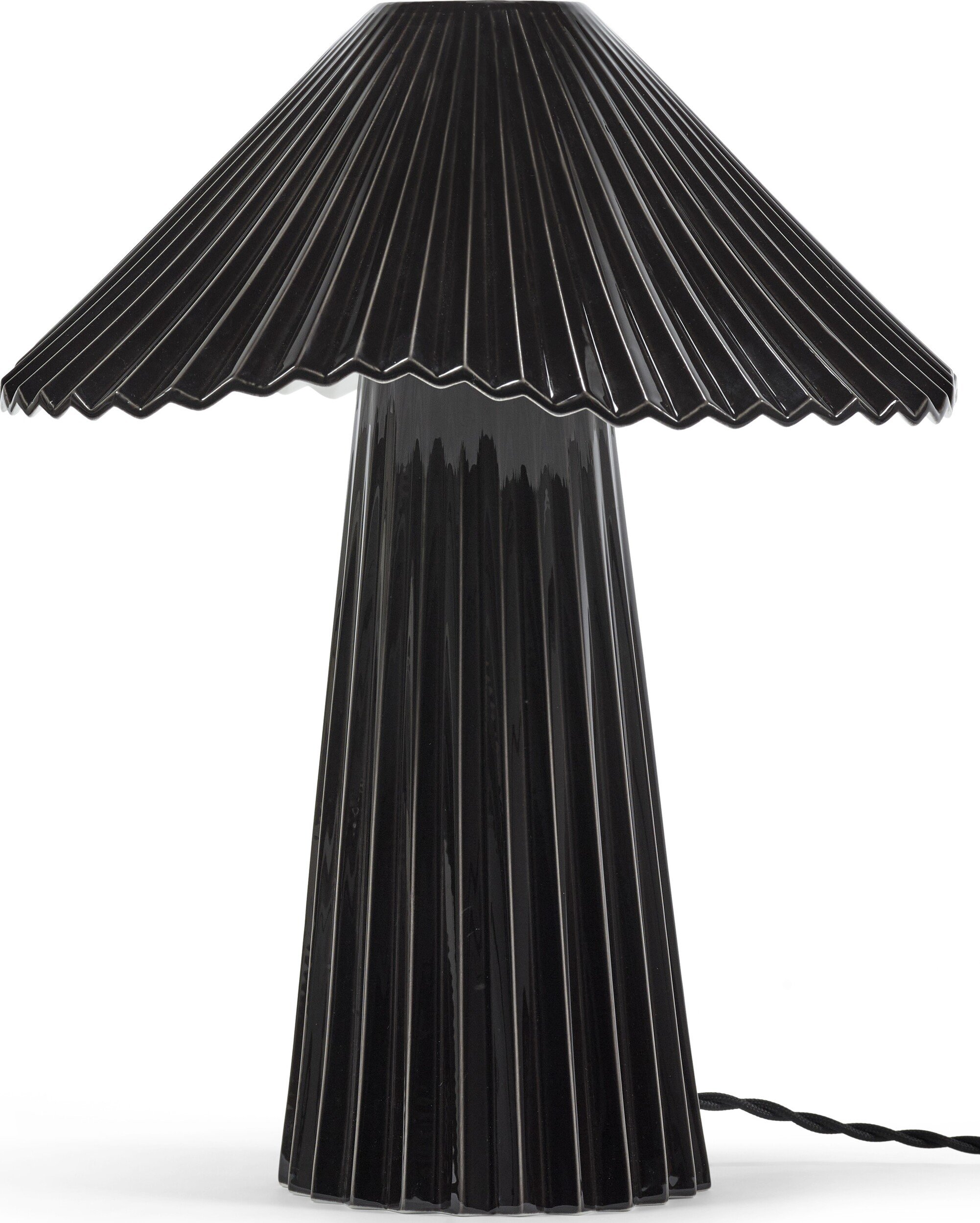 Lampa stołowa Uala 34 cm czarna