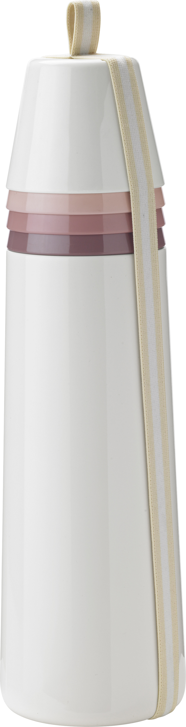 Termos Picnic różowy z 4 kubkami