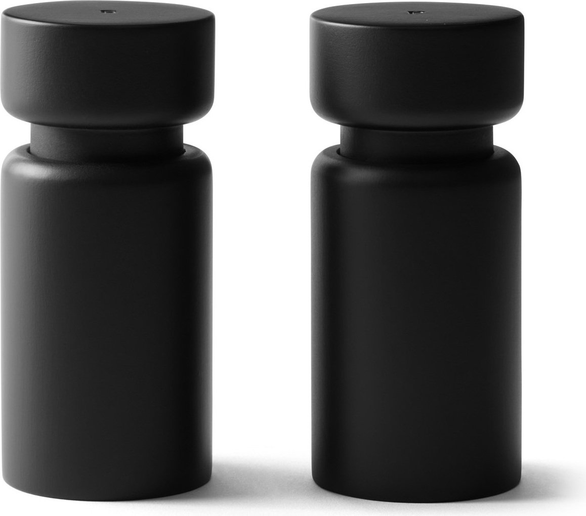 Młynki do soli i pieprzu Helsinki 11 cm czarny buk 2 szt.