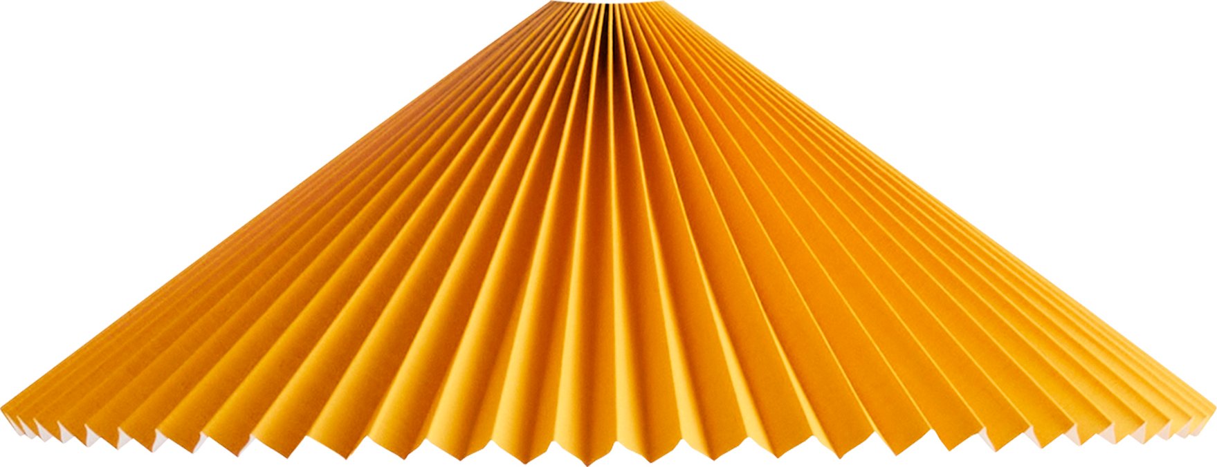 Klosz do lampy Matin 50 cm żółty