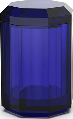 Pojemnik łazienkowy Kristall ciemnoniebieski