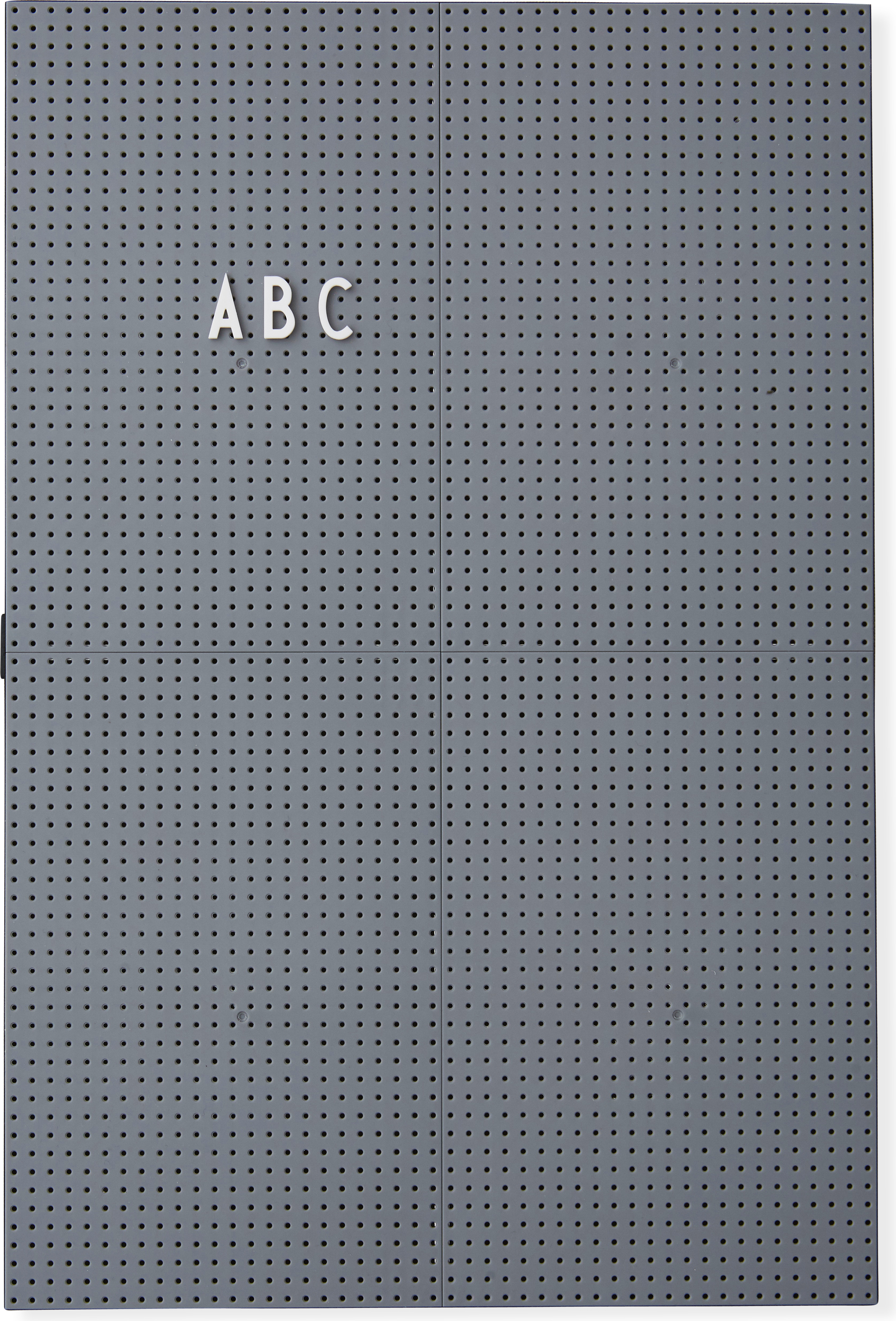 Tablica Design Letters A3 ciemnoszara