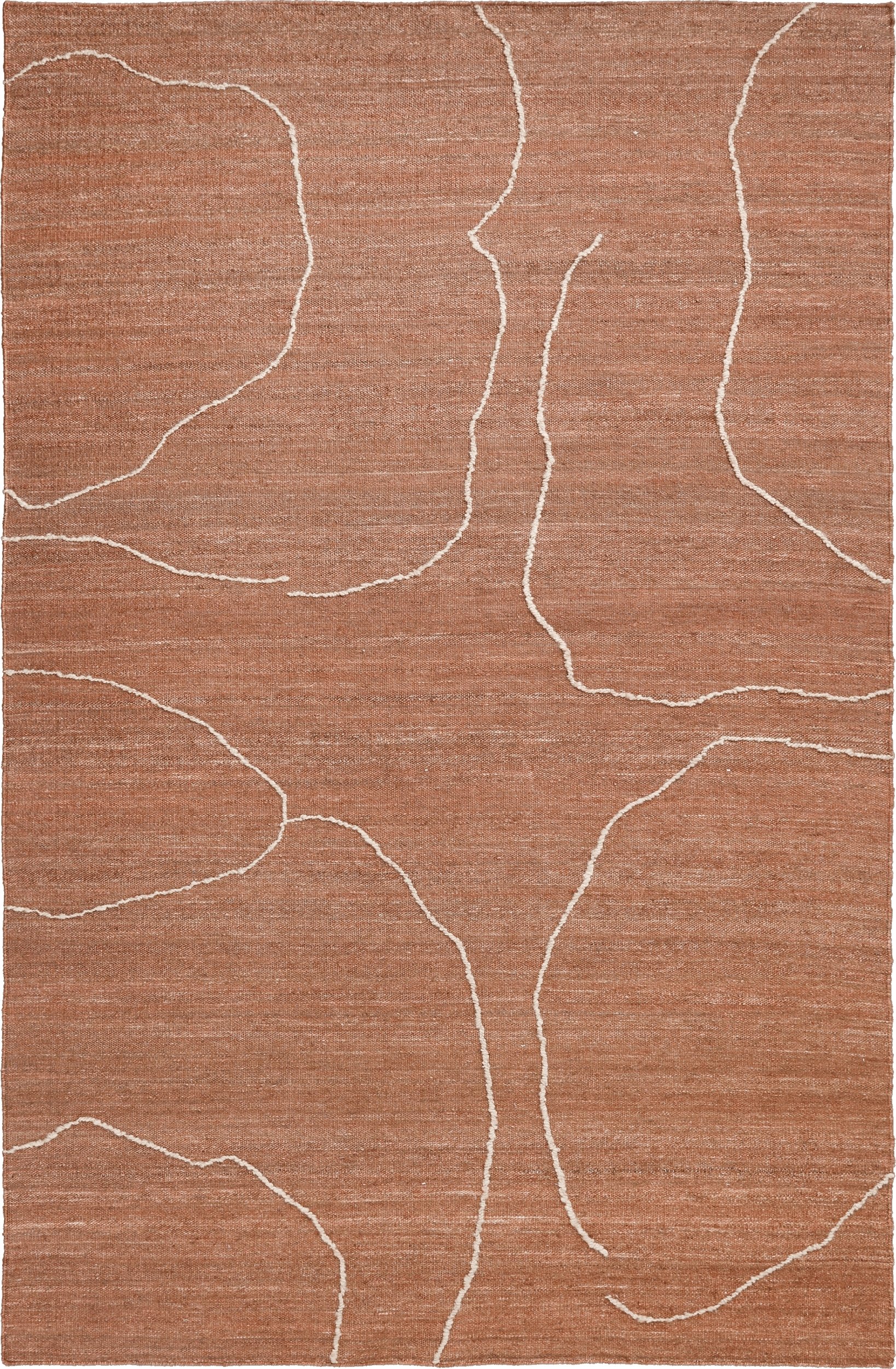 Dywan Gesso 200 x 300 cm terakota