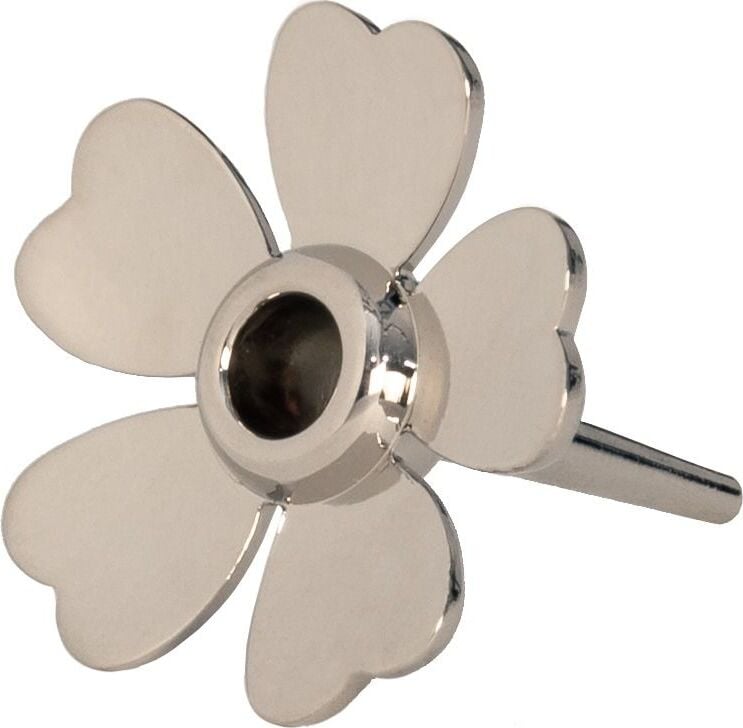 Podstawka do świeczki na tort Me to You srebrna