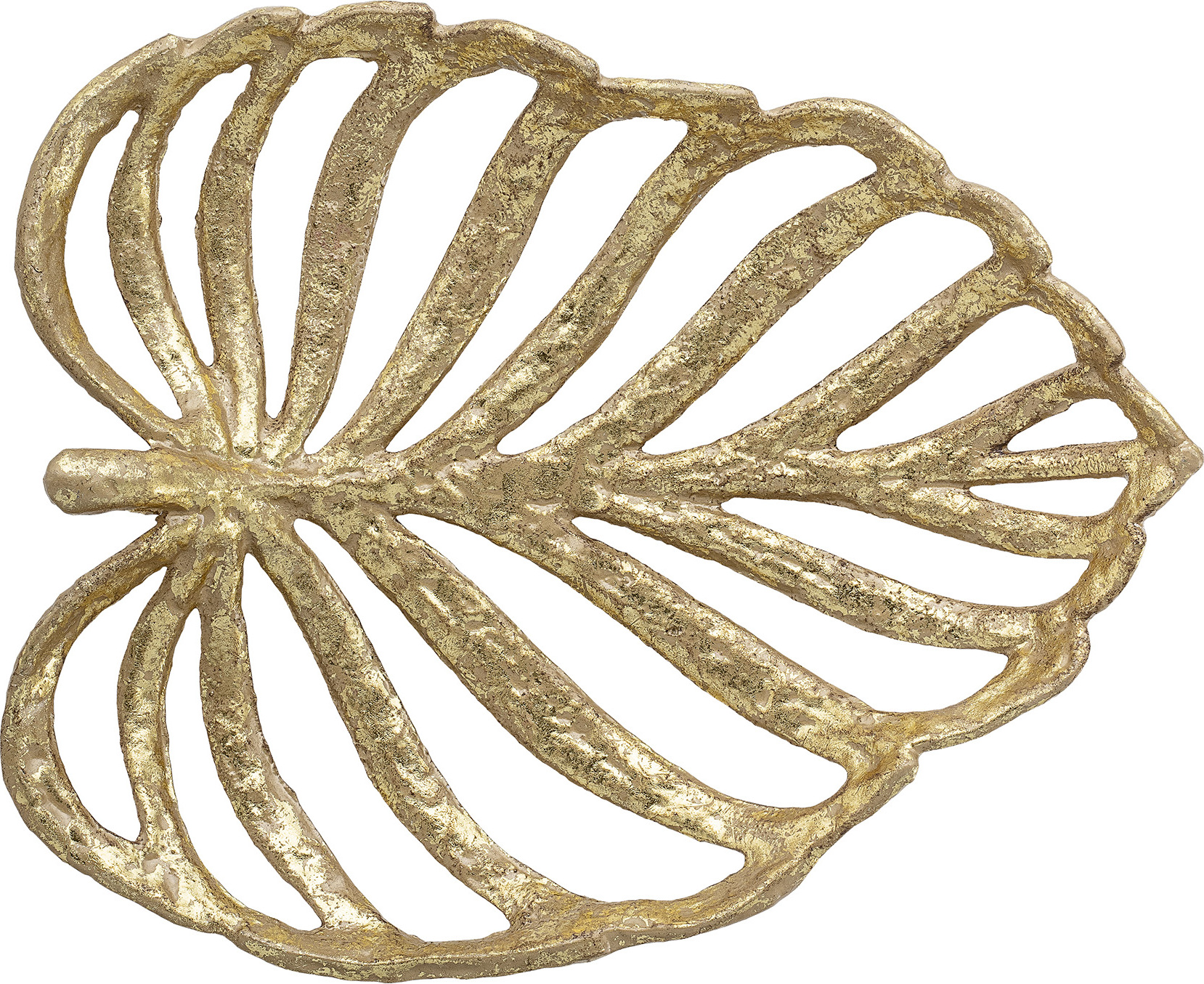 Dekoracja złoty liść Bloomingville