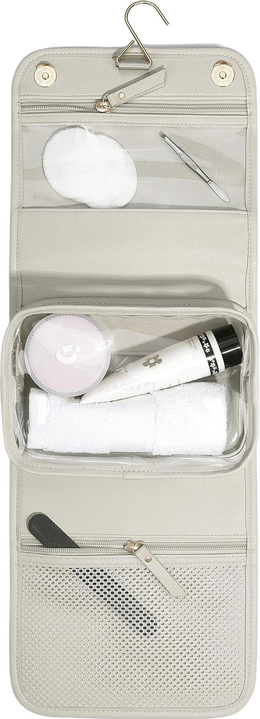 Kosmetyczka podróżna do zawieszenia Stackers Pebble jasnobeżowa