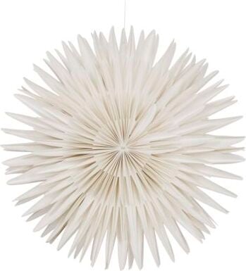 Dekoracja świąteczna Layer gwiazda 30 cm biała