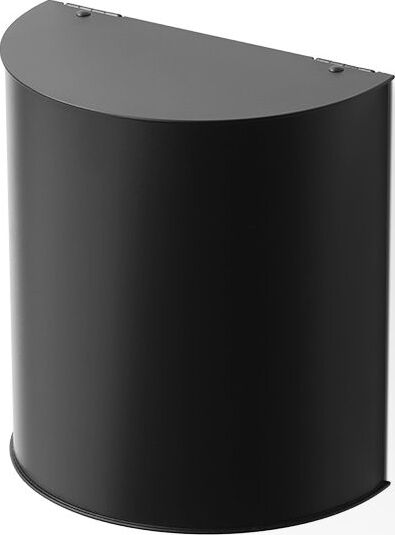 Kosz łazienkowy na śmieci Decor Walther czarny mat ścienny