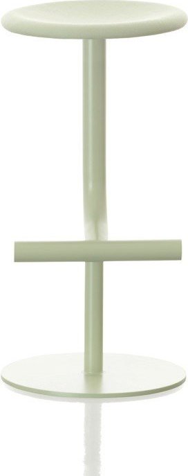 Stołek barowy Tibu regulowana wysokość jasnozielony