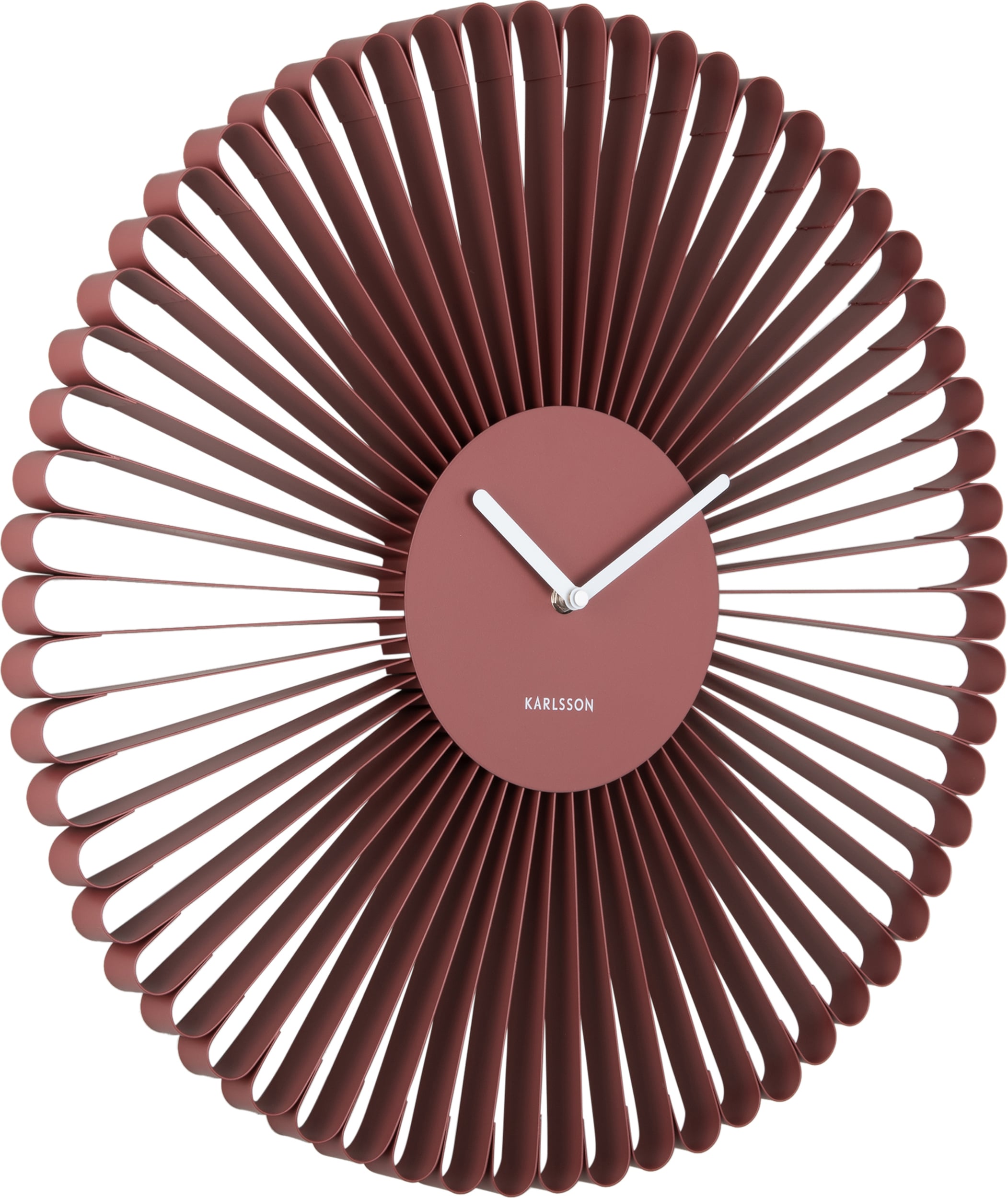 Zegar ścienny Cascara czerwony