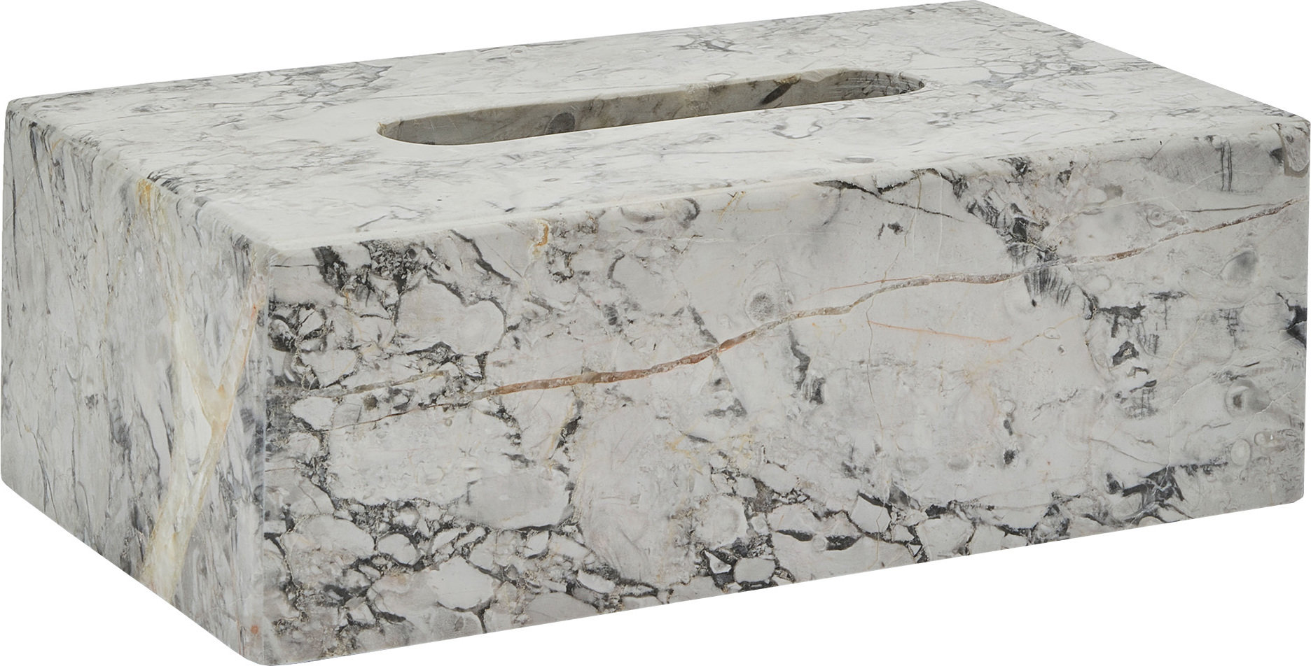 Pojemnik na chusteczki Nero jasnoszare