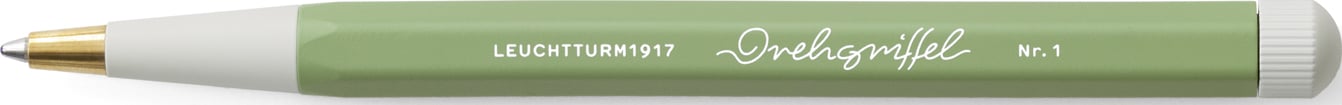 Długopis żelowy z czarnym tuszem Drehgriffel Nr. 1 szałwiowa zieleń