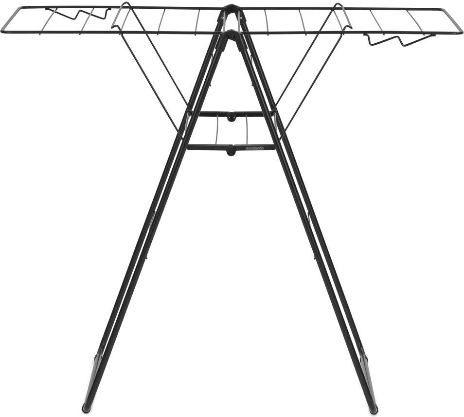 Suszarka do ubrań Hangon 108 cm matowa czarna