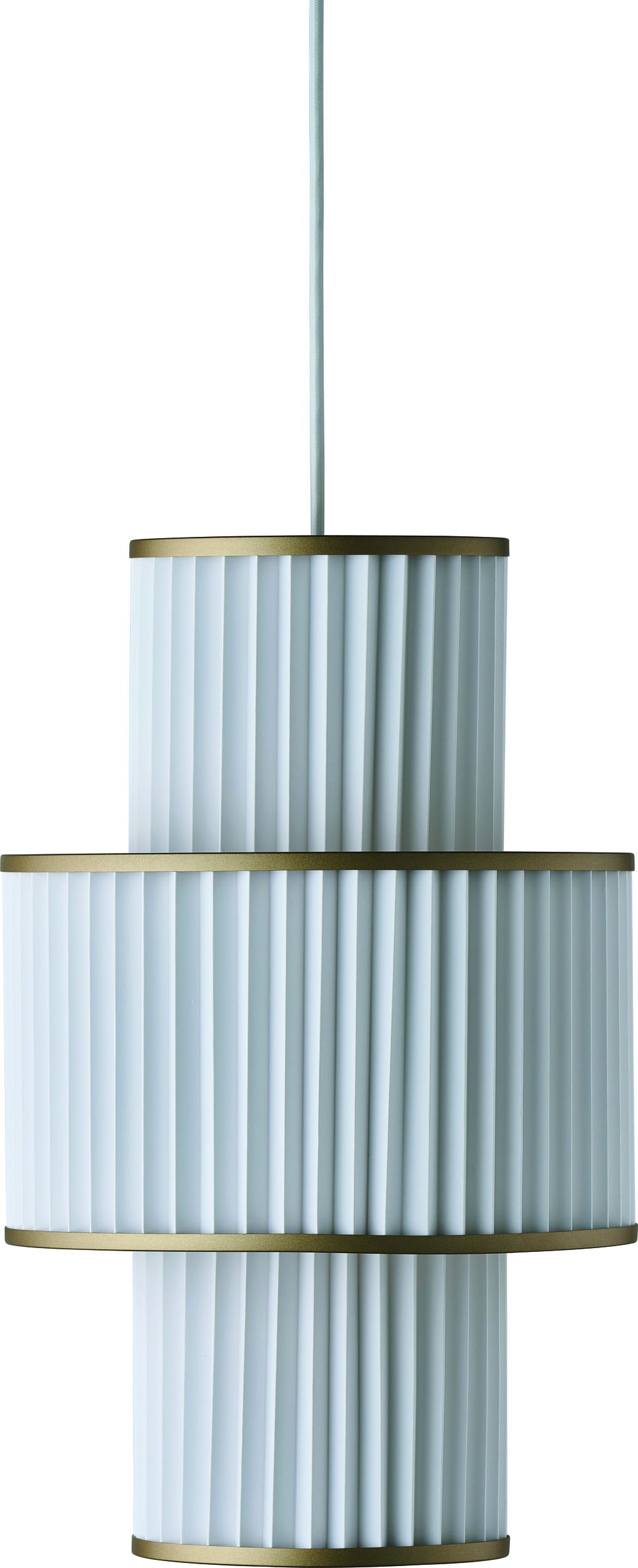 Lampa wisząca Plivello 111 biało-złota