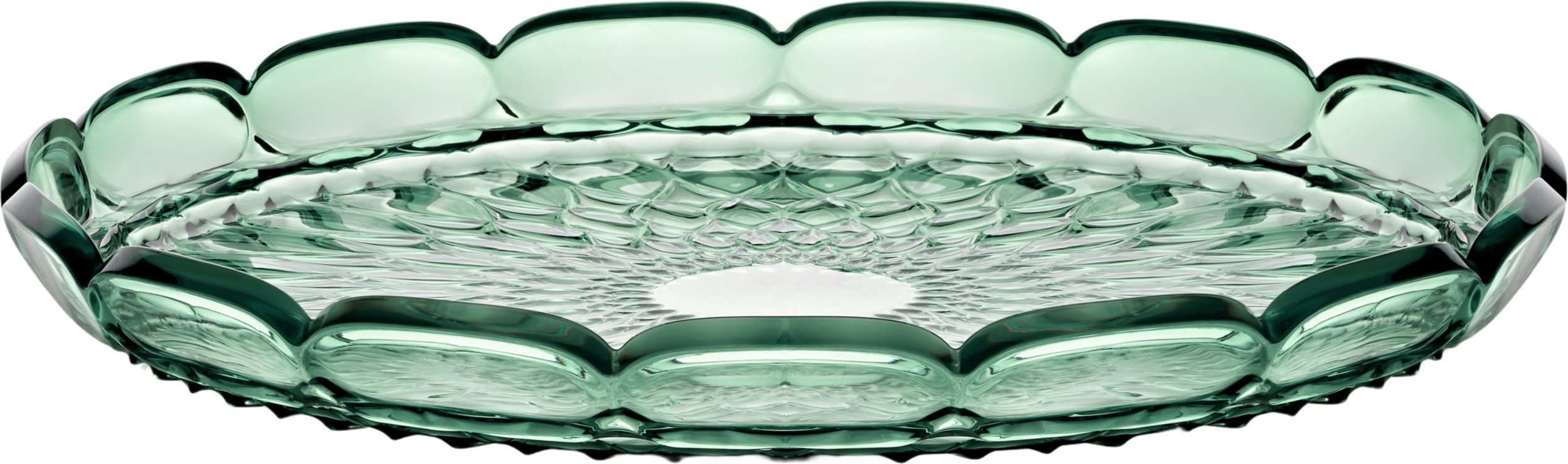 Taca do serwowania Vanity 36 cm zielona