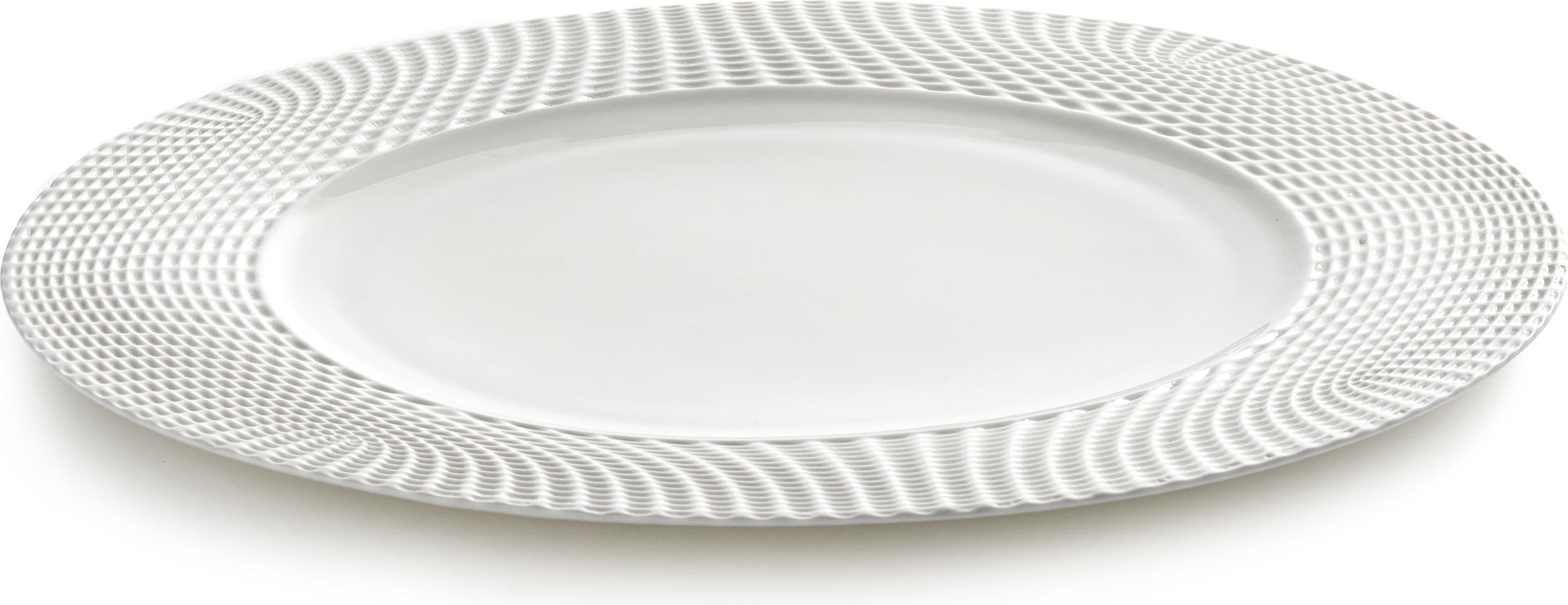 Talerz obiadowy Nido 31 cm biały