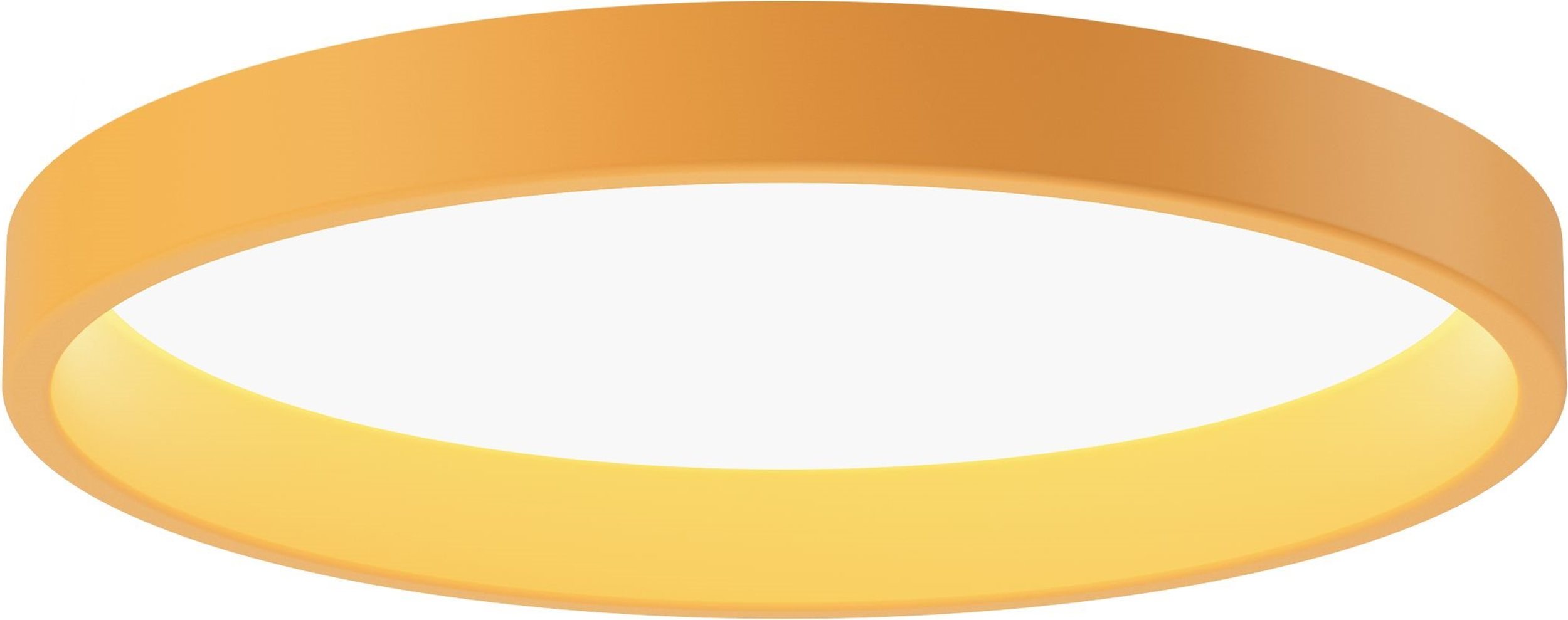 Plafon Circle Semi Recessed LED 3000K 45,6 cm żółty