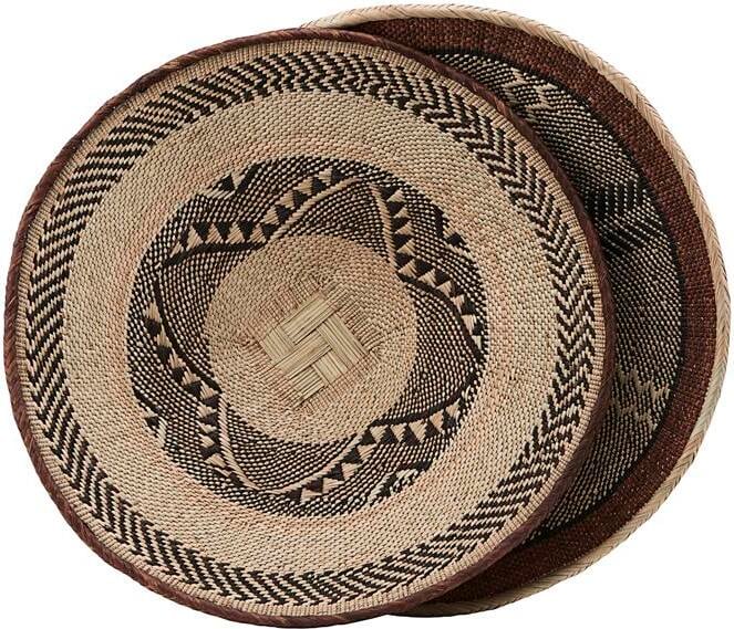 Dekoracja ścienna Tonga 45 cm z liścia palmowego 1 szt.