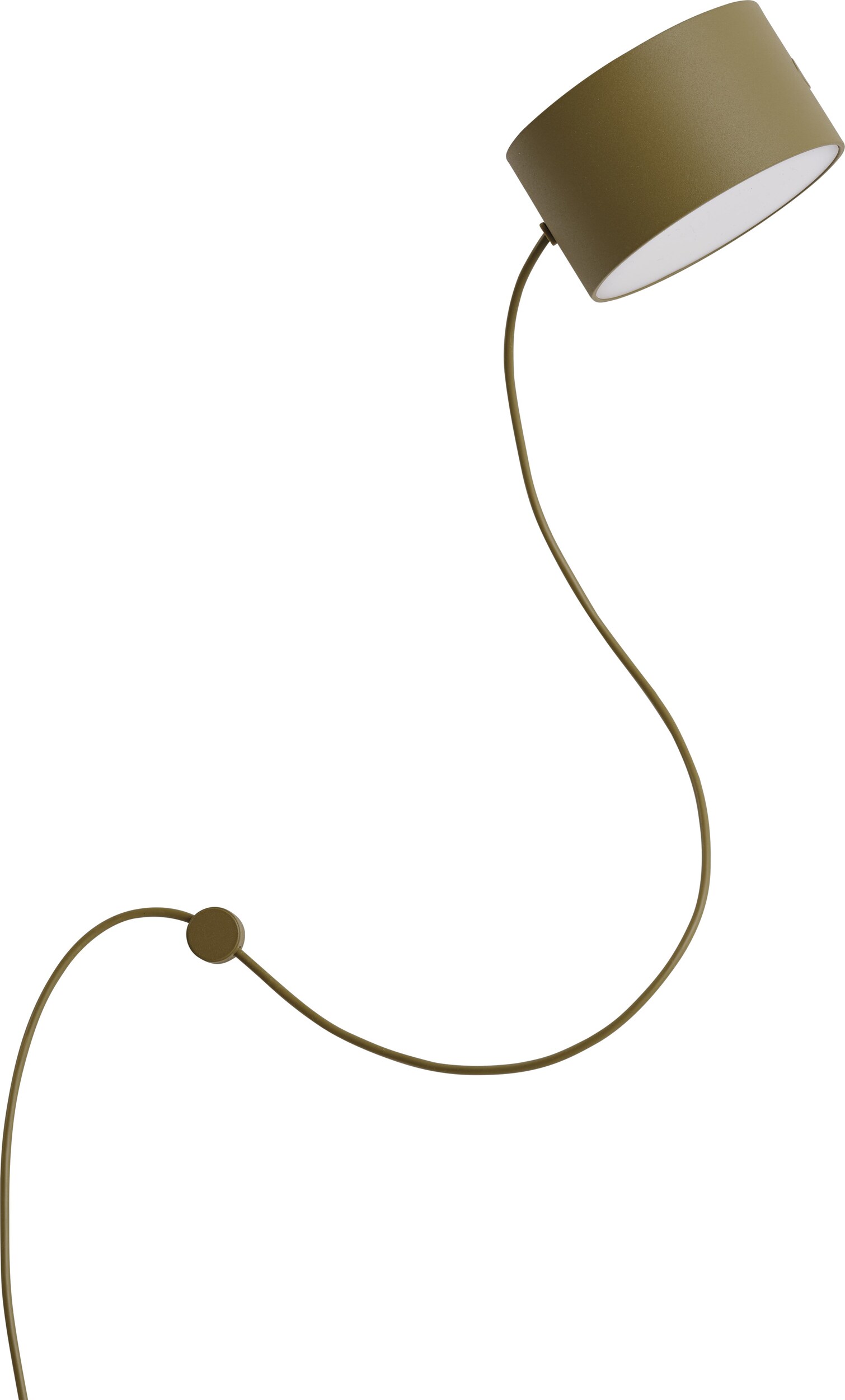 Kinkiet Post brązowozielony