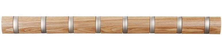 Wieszak listwa Flip długi jasny