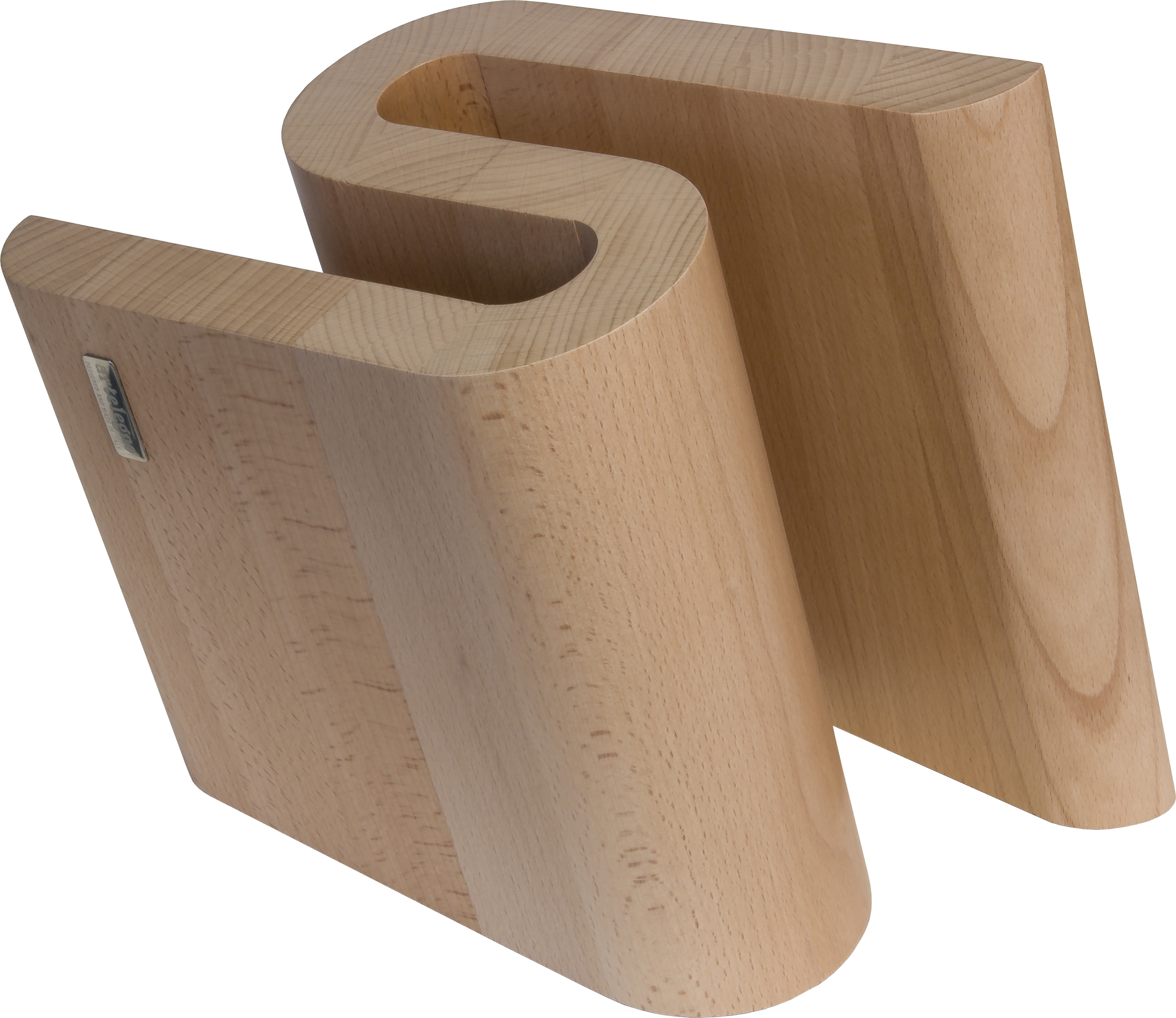 Stojak na noże Grand Prix S z drewna bukowego magnetyczny