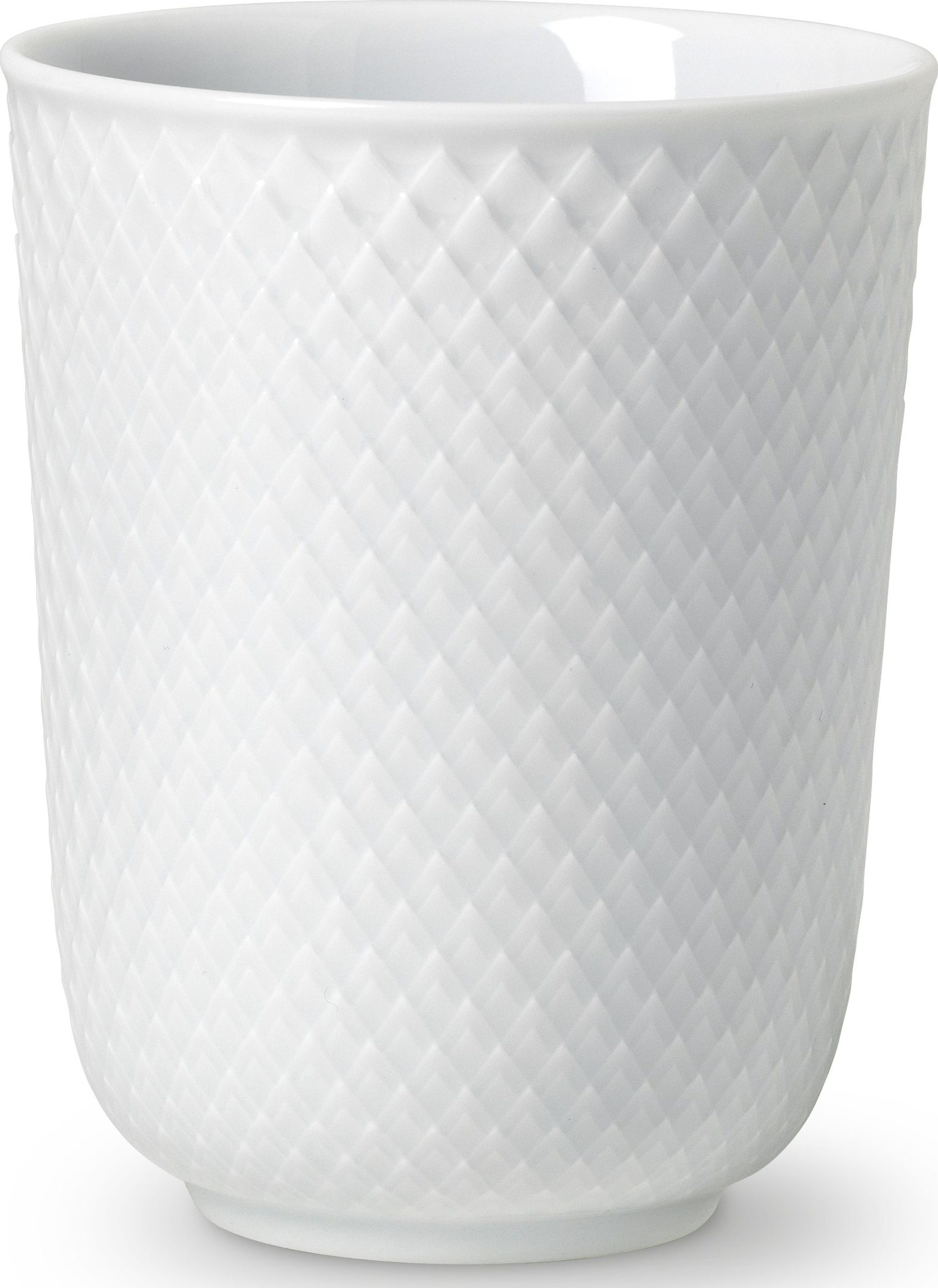 Kubek Rhombe biały