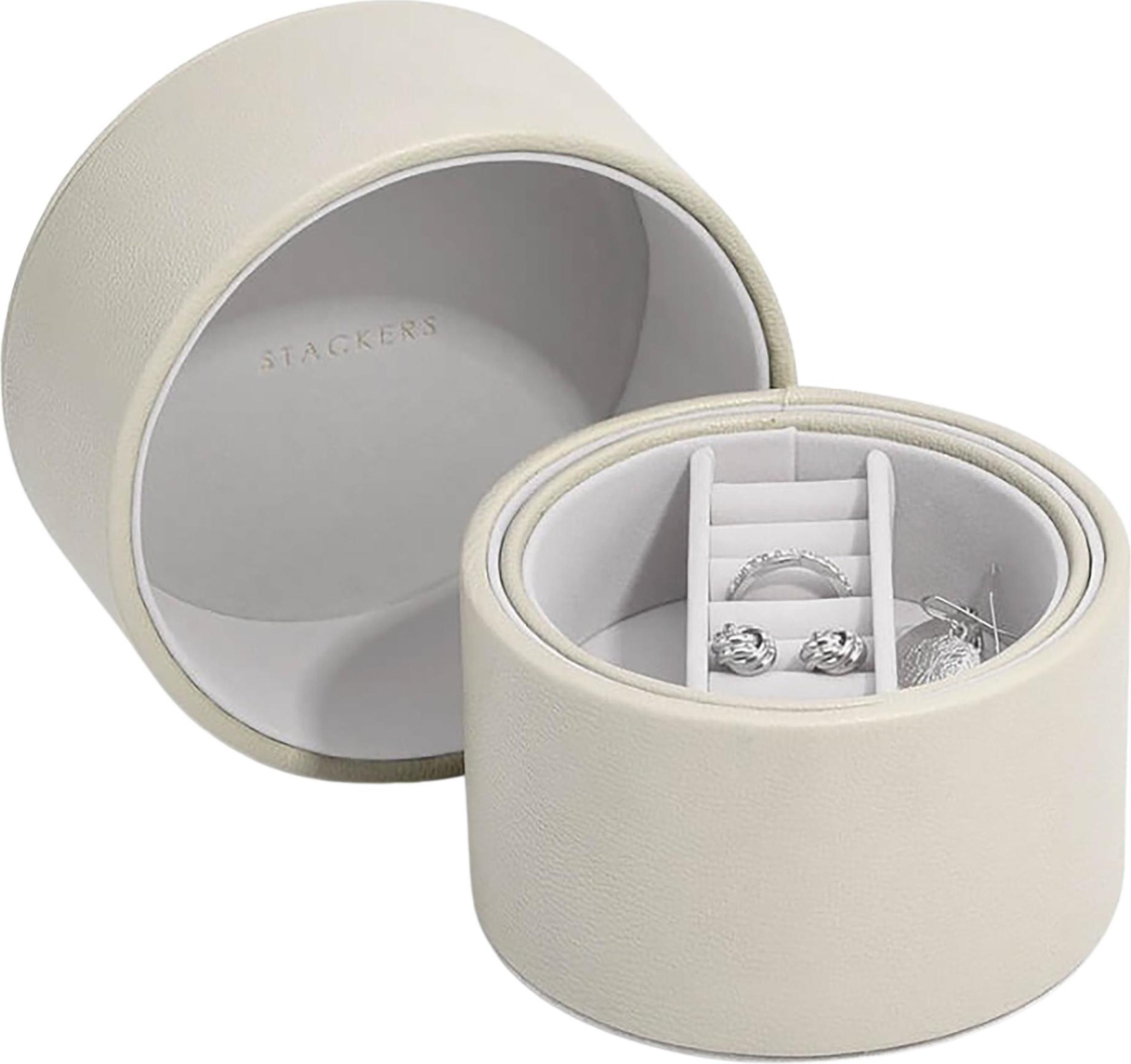 Pudełko na biżuterię Stackers Pod jasnobeżowe podwójne