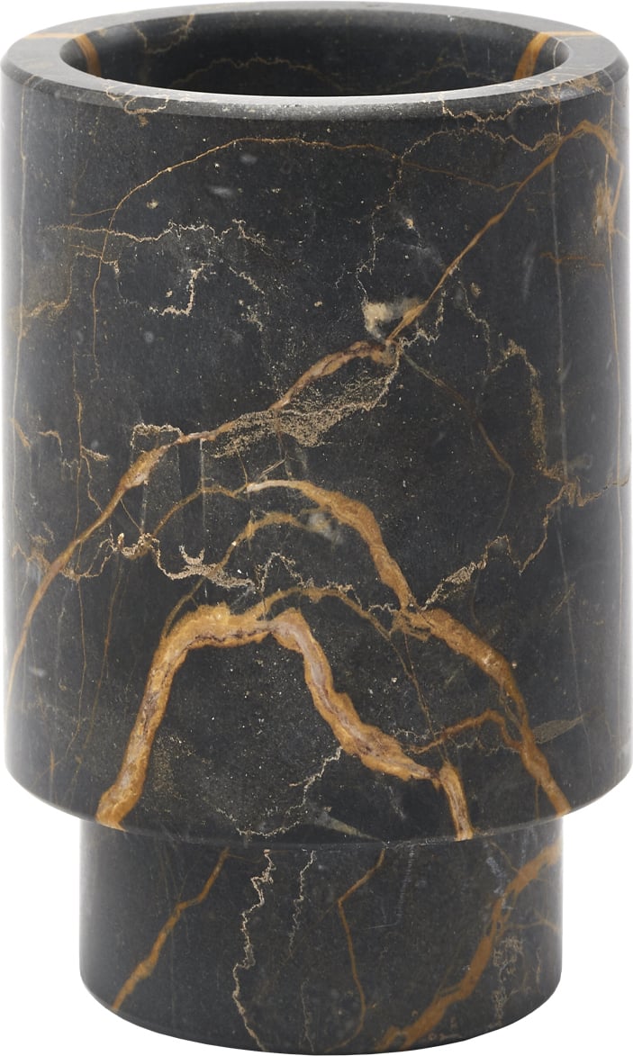 Kubek na szczoteczki do zębów Porto czarny