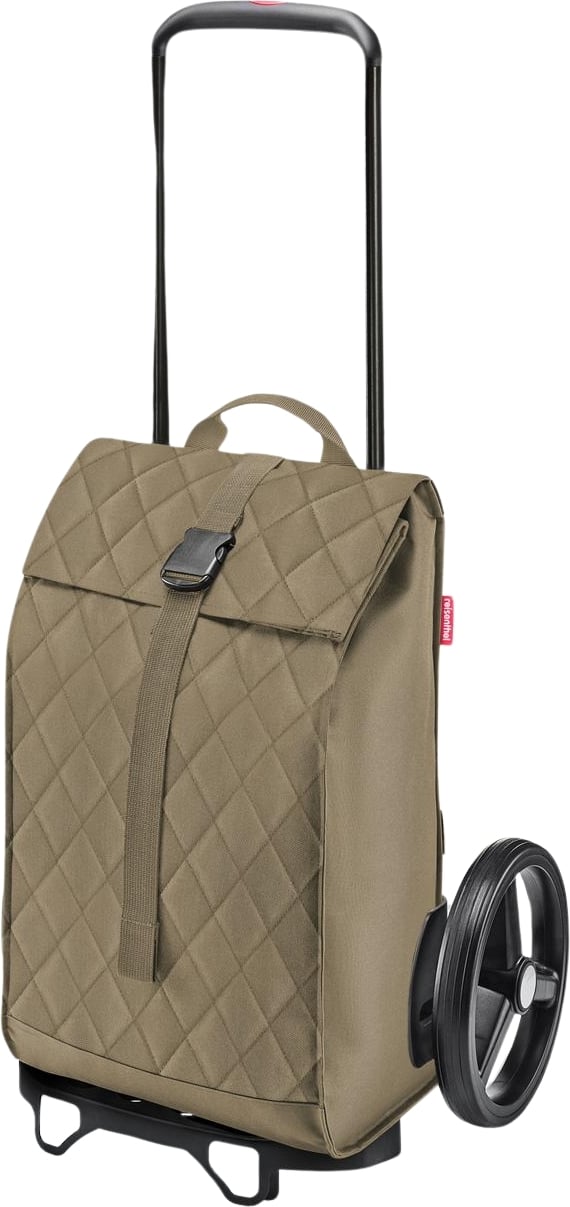 Wózek na zakupy Citycruiser ciemnobeżowy pikowany