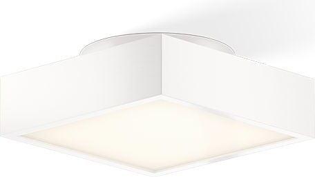 Plafon Cut 18 cm biały mat