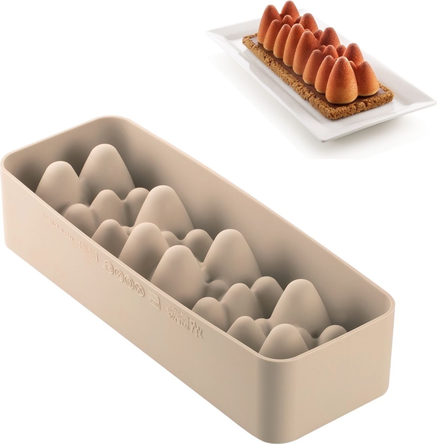 Forma do ciasta Kit Ice Glow silikonowa