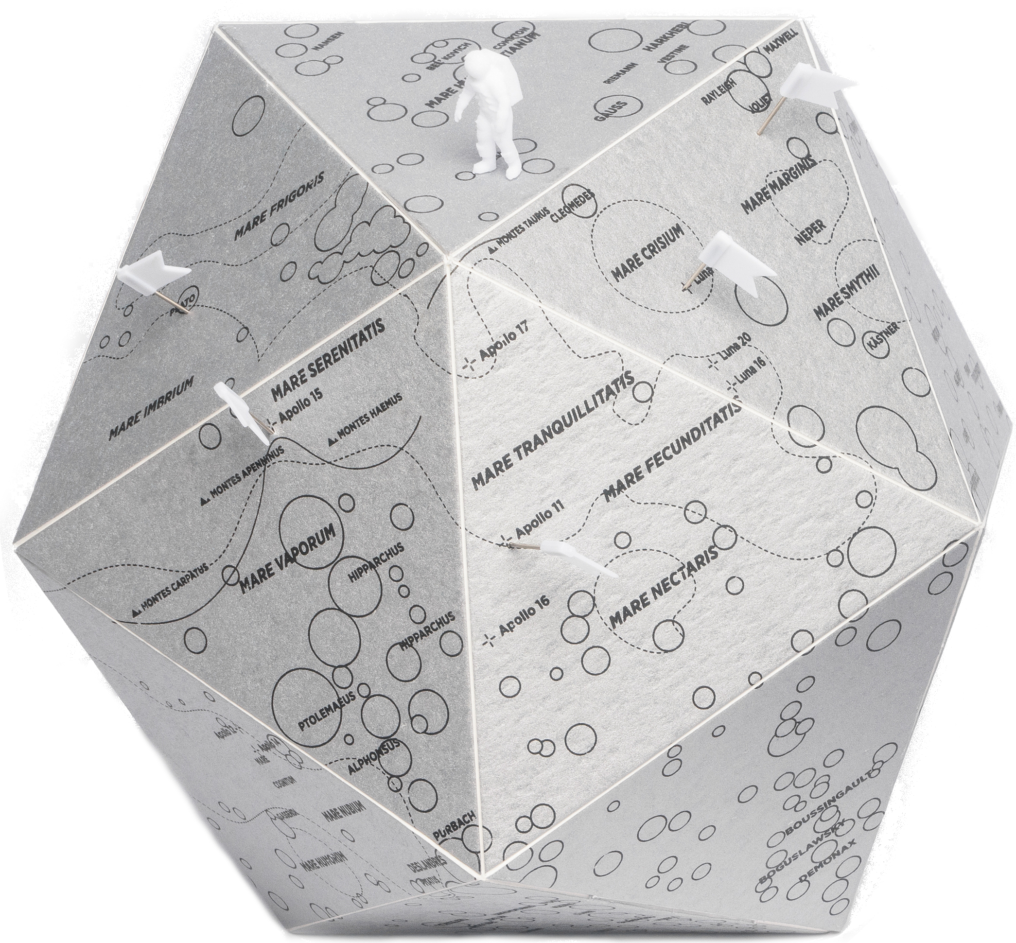 Dekoracja There The Moon Globe M