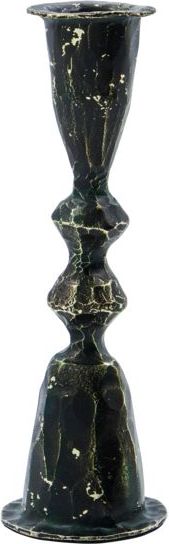 Świecznik na klasyczną świecę Mero 16 cm czarny