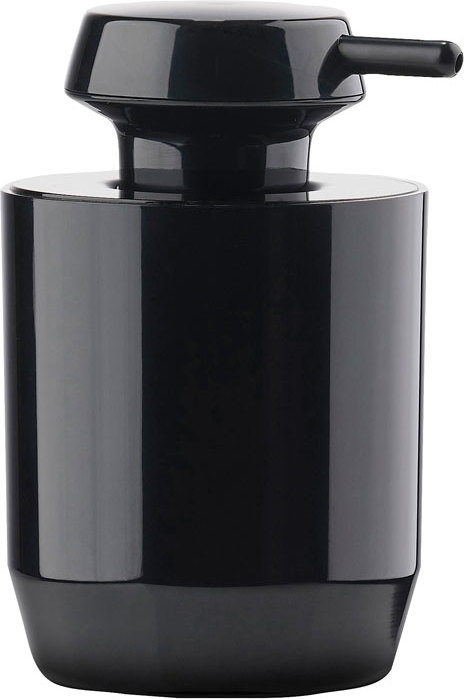 Dozownik do mydła Suii 12,4 cm czarny
