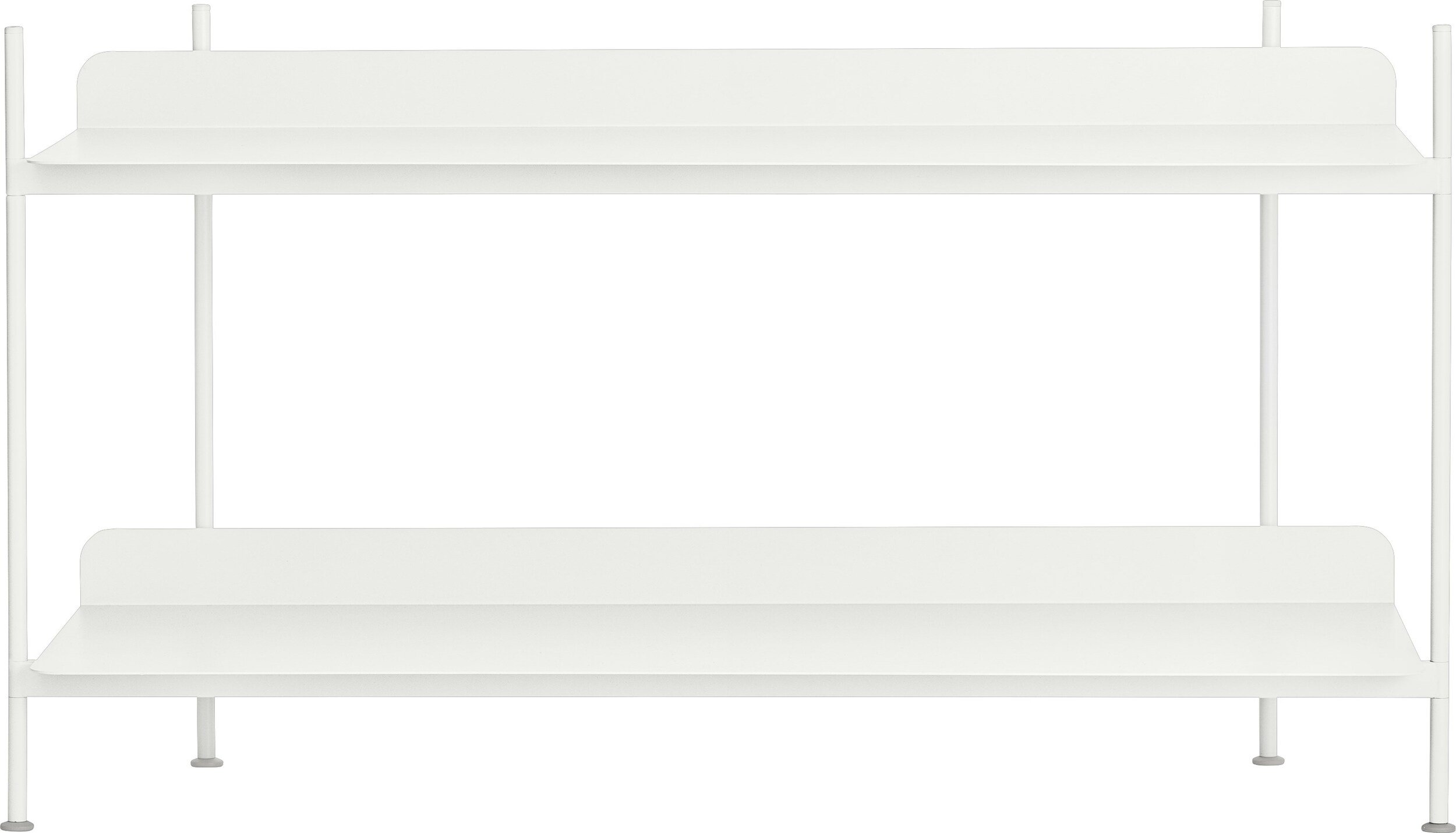 Regał modułowy Compile 1 biały