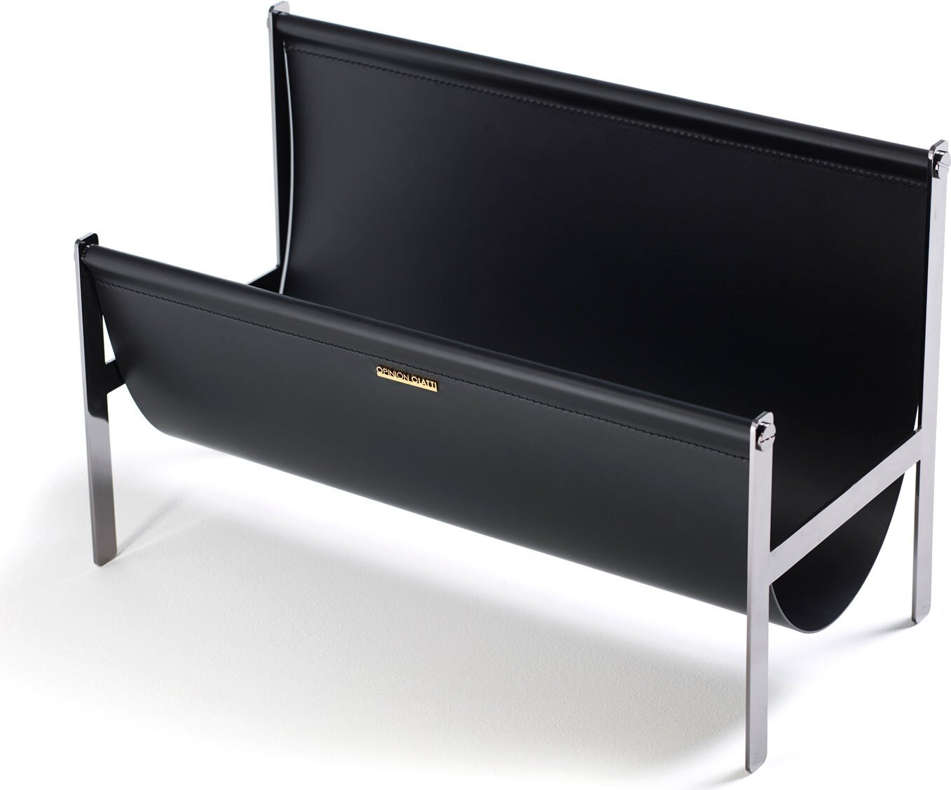 Stojak na gazety Portariviste czarny