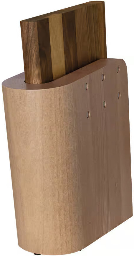 Stojak na noże Grand Prix z drewna bukowego magnetyczny z deską 2 el.