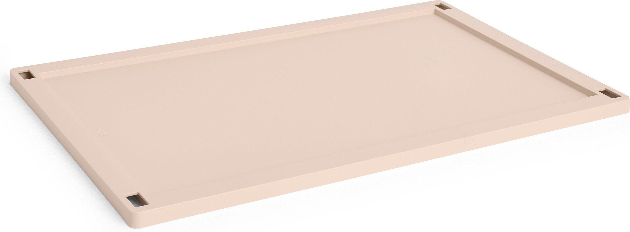 Pokrywka do kosza do przechowywania Hay Colour Crate L pudrowa