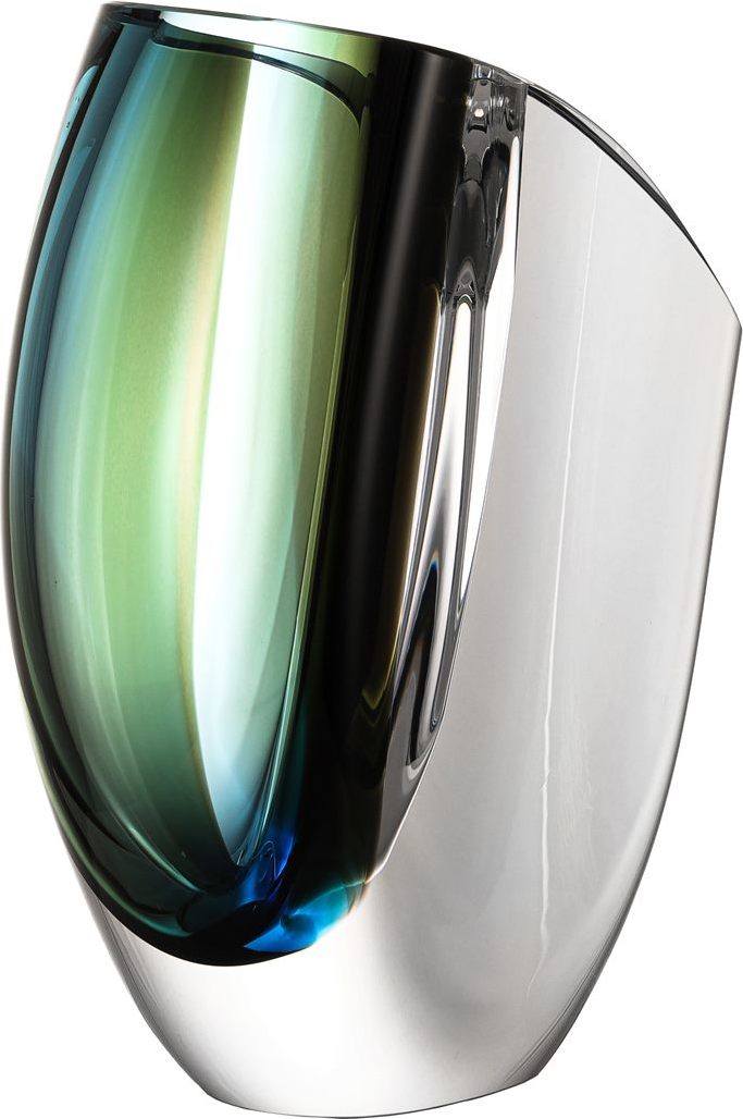 Wazon Mirage 21 cm niebiesko-brązowy