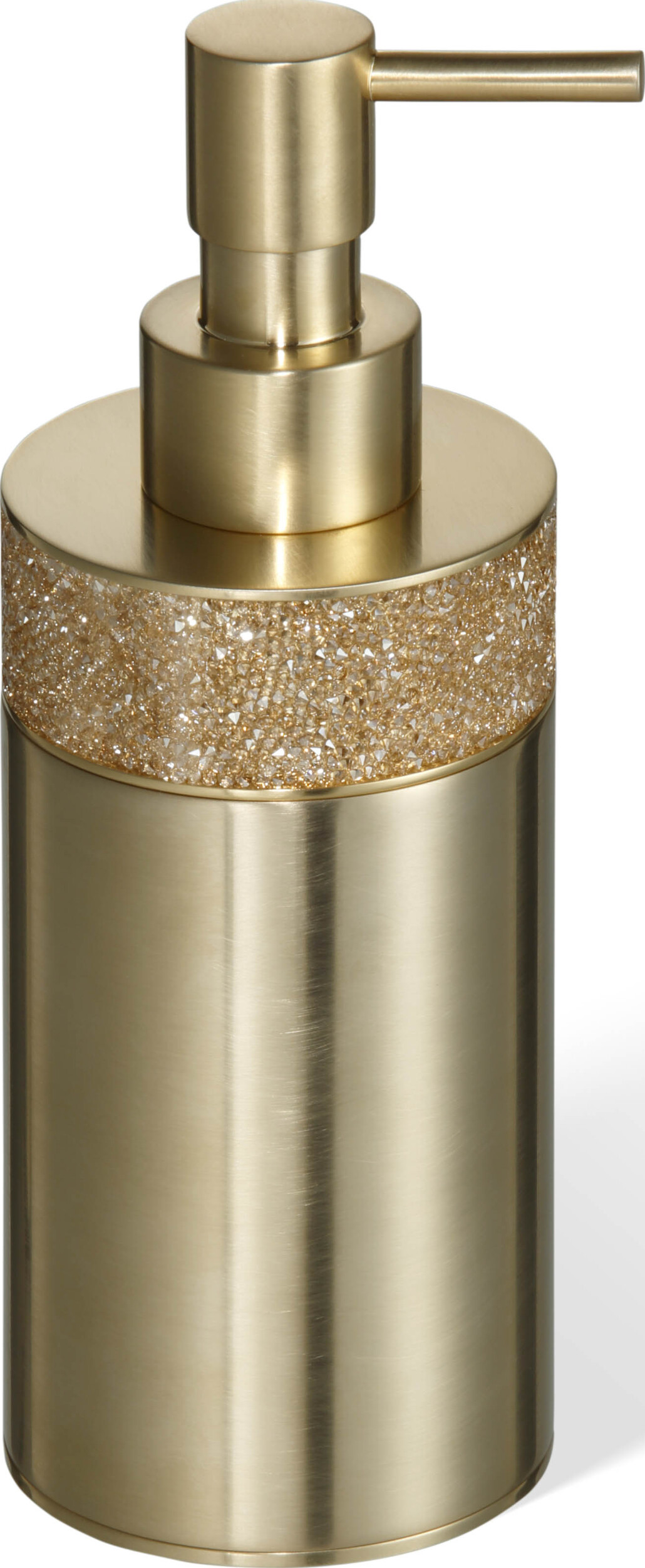 Dozownik do mydła Rocks złoty mat