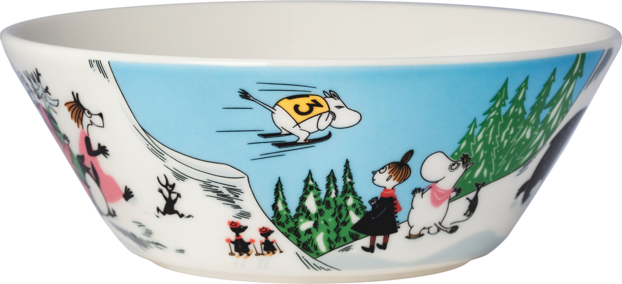 Miseczka Arabia Finland Muminki Ski Jumping